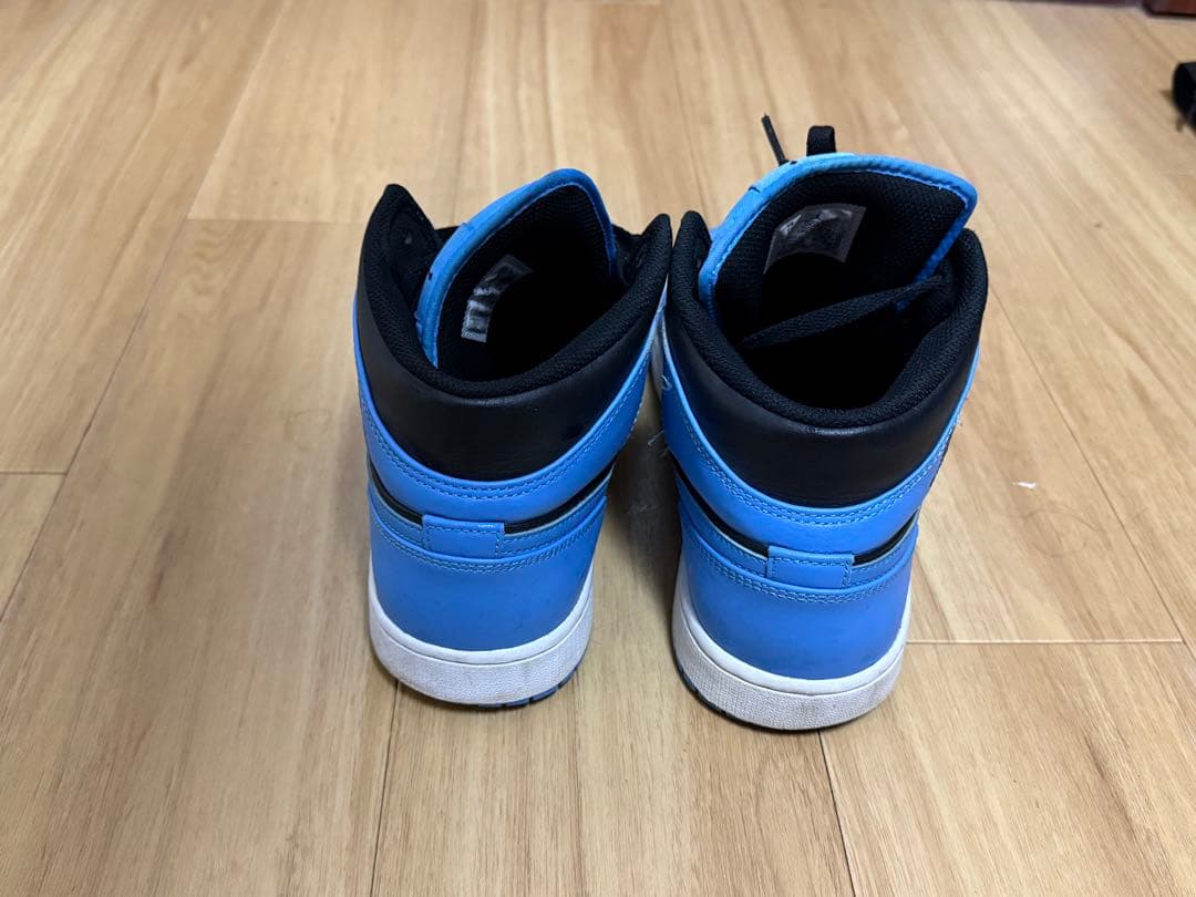 Nike Air Jordan 1 Mid ブルー/ブラック