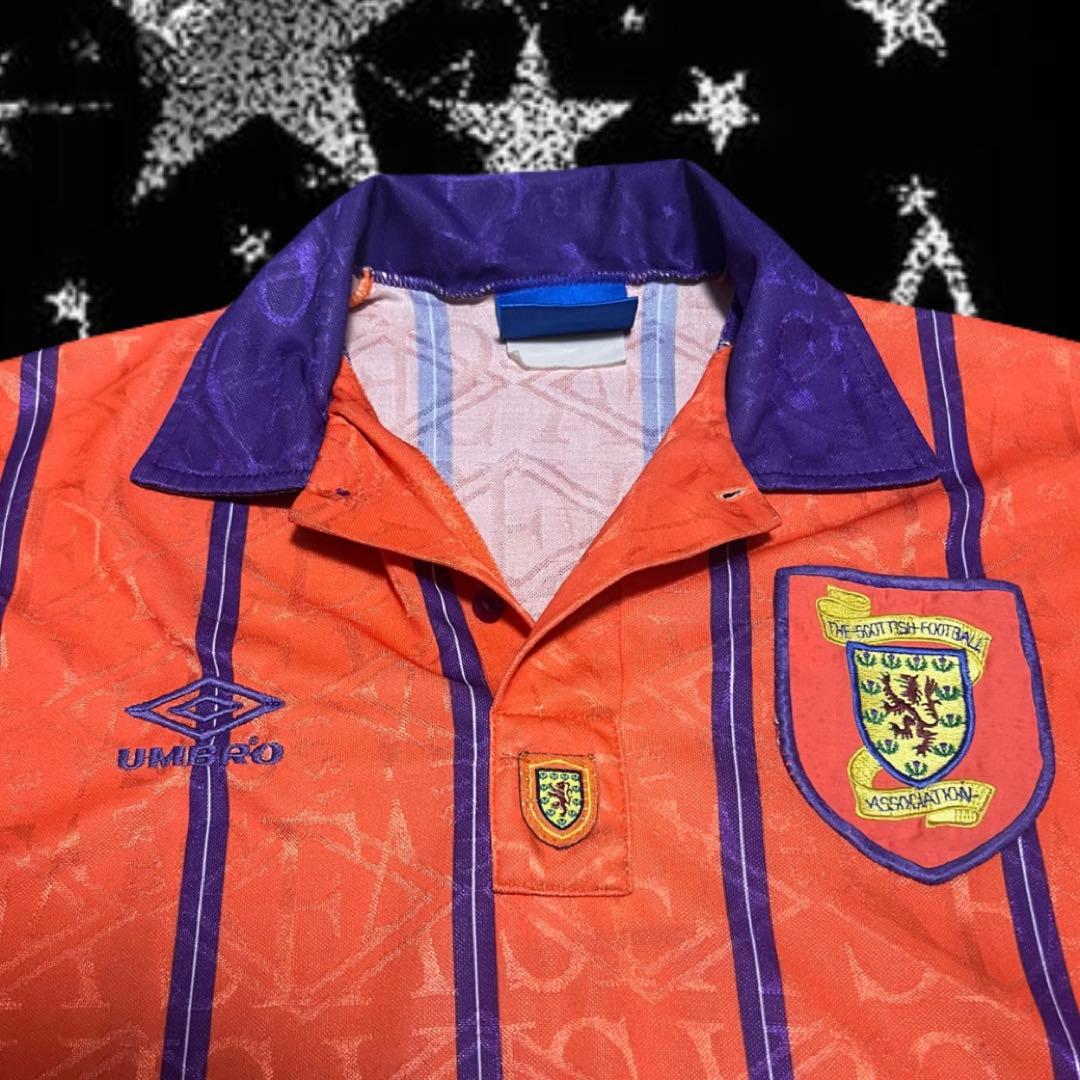 スコットランド代表 93 / 95 アウェイ ユニフォーム アンブロ