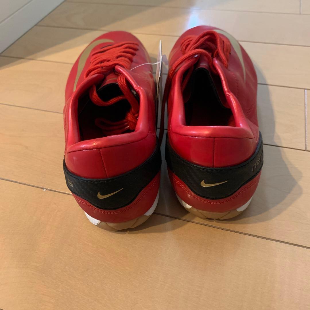 メ*〜様 NIKE ナイキ317897-671 赤 26.5cm マーキュリアル