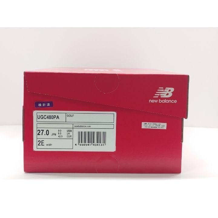 新品正規品 ニューバランス ゴルフ UGC480PA 27cm スパイクレス