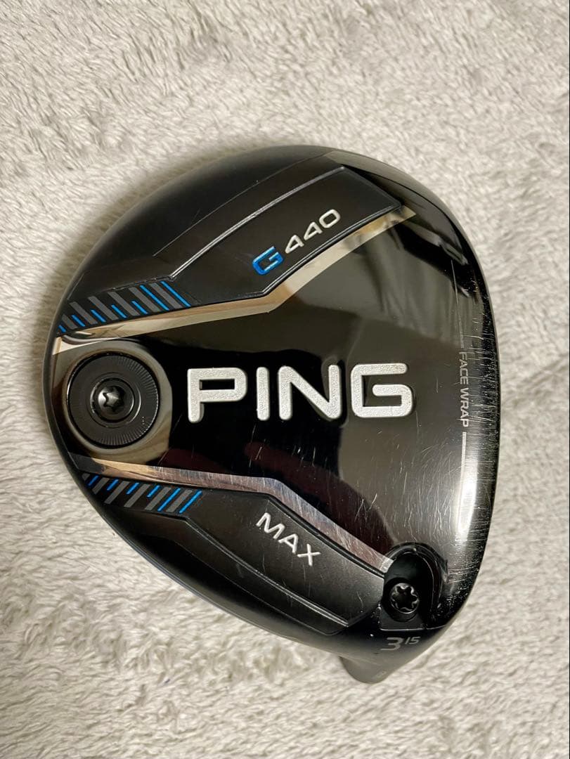 PING G440 MAX 3W 15度 ヘッド HC付き