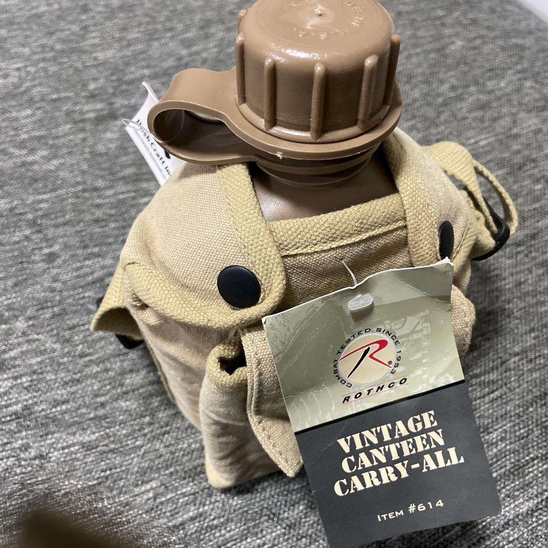 ウォーターボトル×クッカーセット Rothco Vintage Canteen