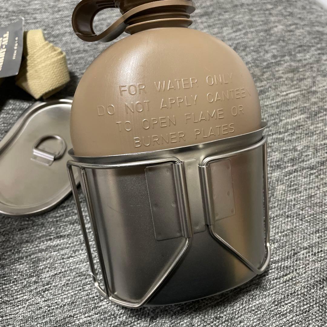 ウォーターボトル×クッカーセット Rothco Vintage Canteen
