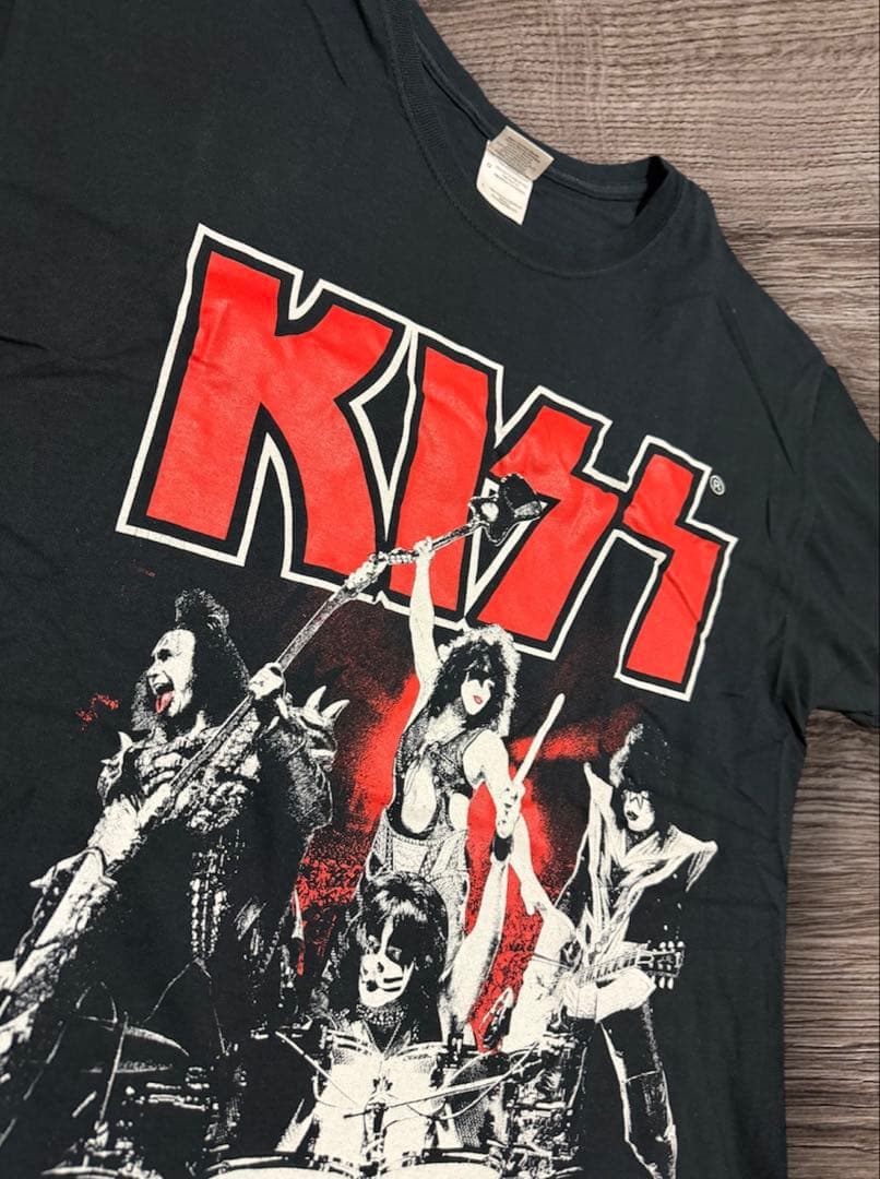 ★古着 KISS JapanTour2013 Tシャツ sizeＬ/黒★☆メンズ