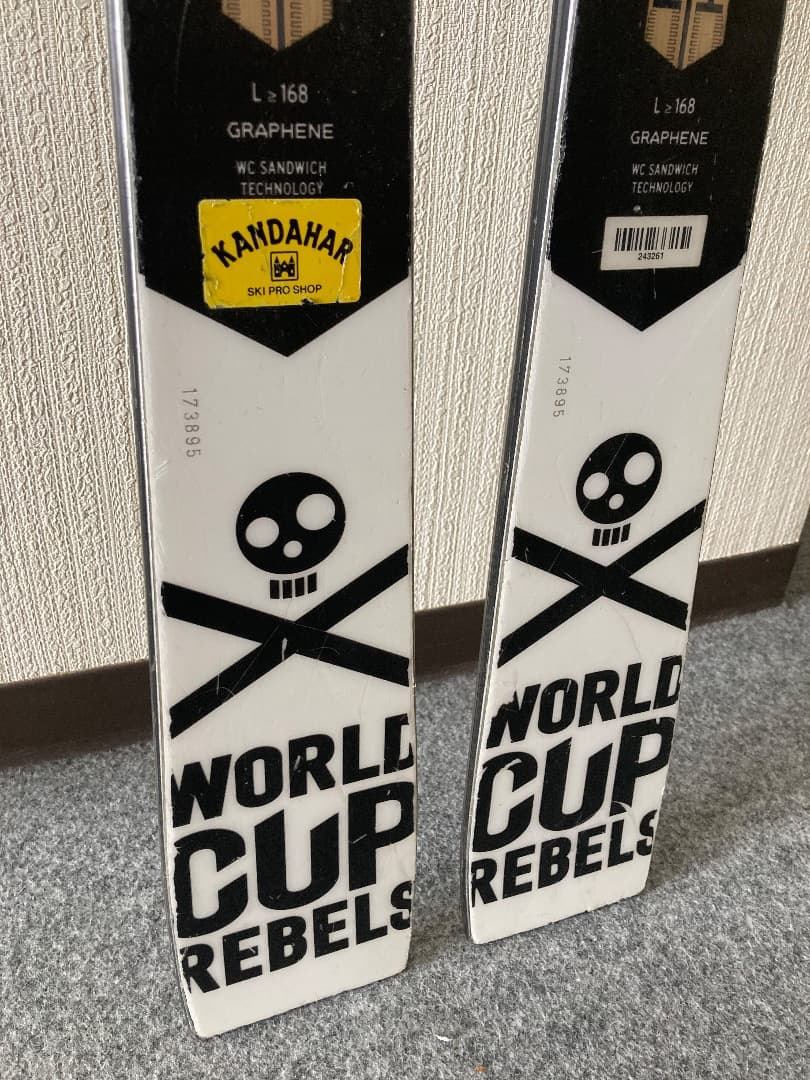 HEAD WORLDCUP REBELS i.SL RD 168cm、EVO16