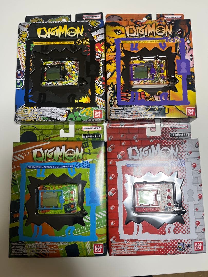 DIGIMON ORIGINAL NEW WAVE 4種　デジモン