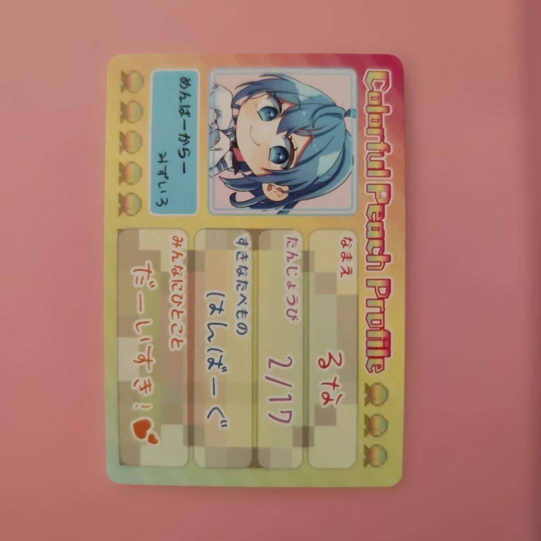 ノ*コ様 カラフルピーチ　るなさん　グッズまとめ