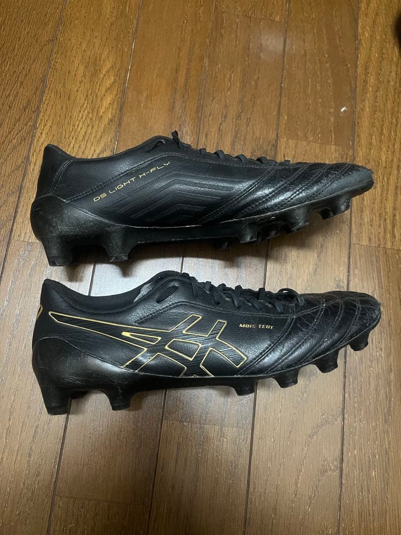 ASICS DS LIGHT X-FLYブラック/ゴールド 25.5cm