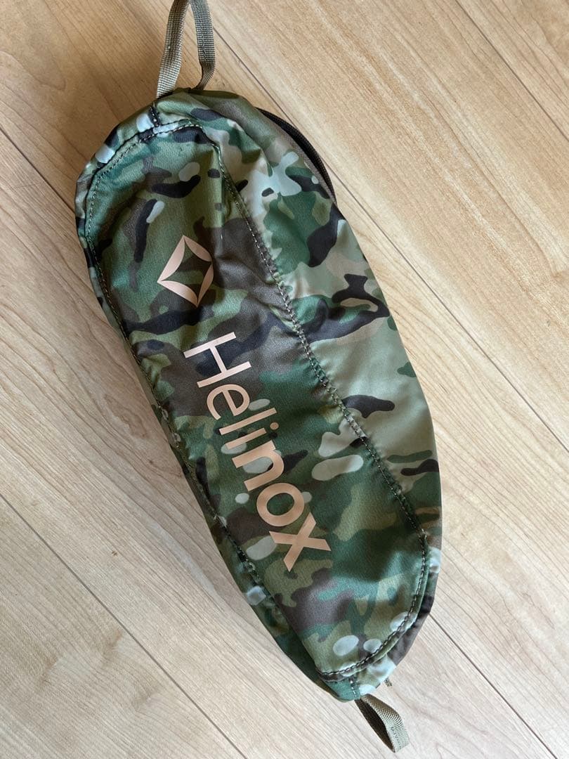 【美品】Helinox ヘリノックス チェアワン カモ