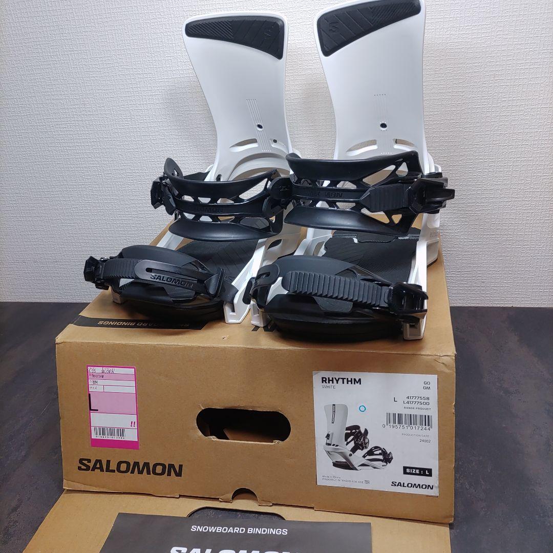 極美品　 SALOMON RHYTHM スノーボード L ビンディング