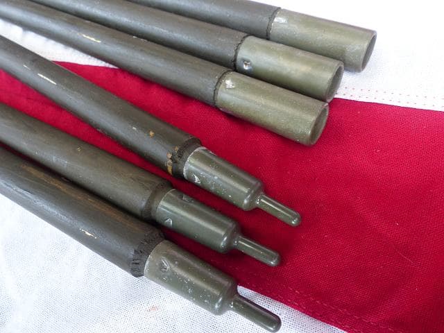 1968” 米軍実物 ナム戦 デッド!　テントポール　6本セット 軍幕 311
