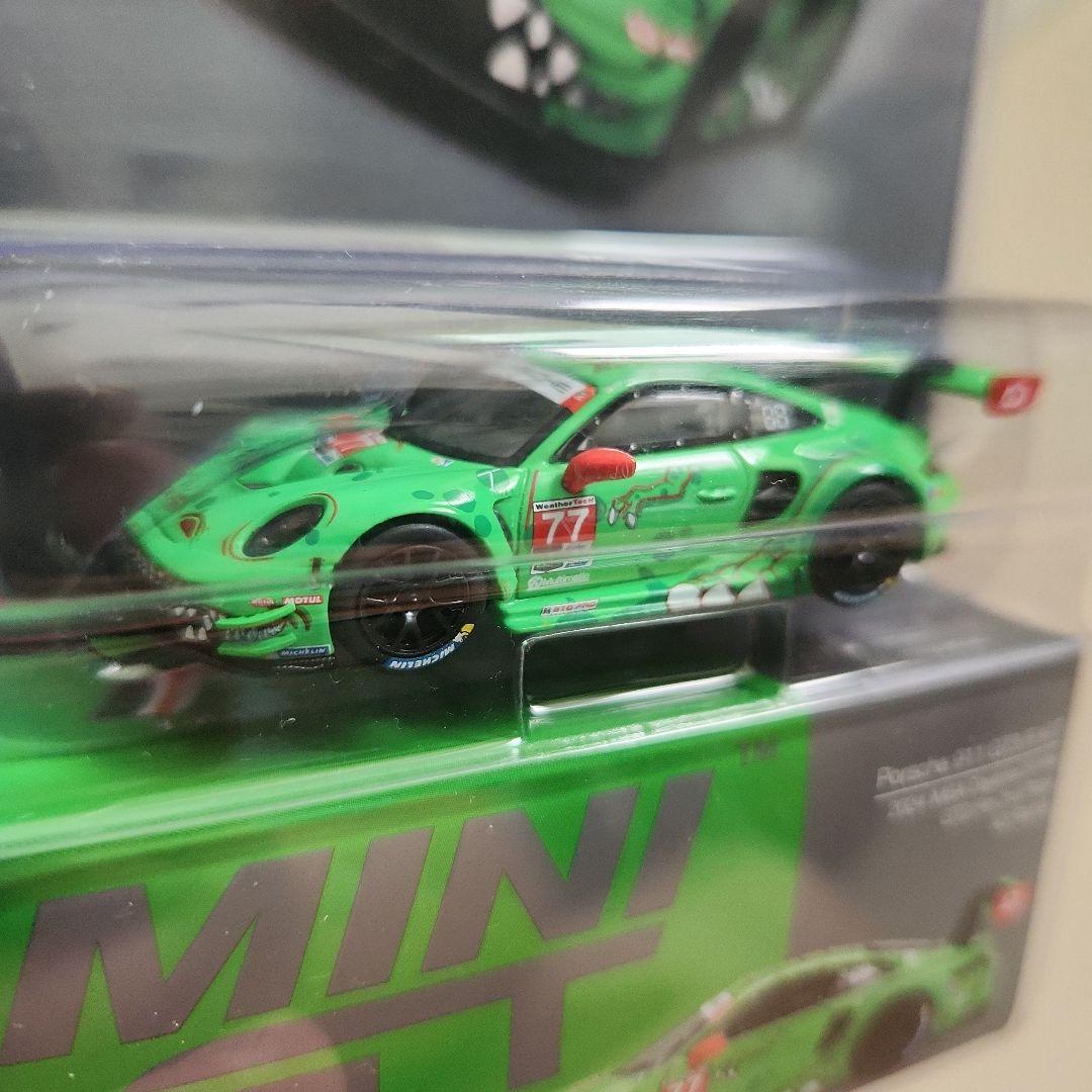 TSM MINI GT 1/64 ポルシェ 911 GT3 R ♯77 Rexy