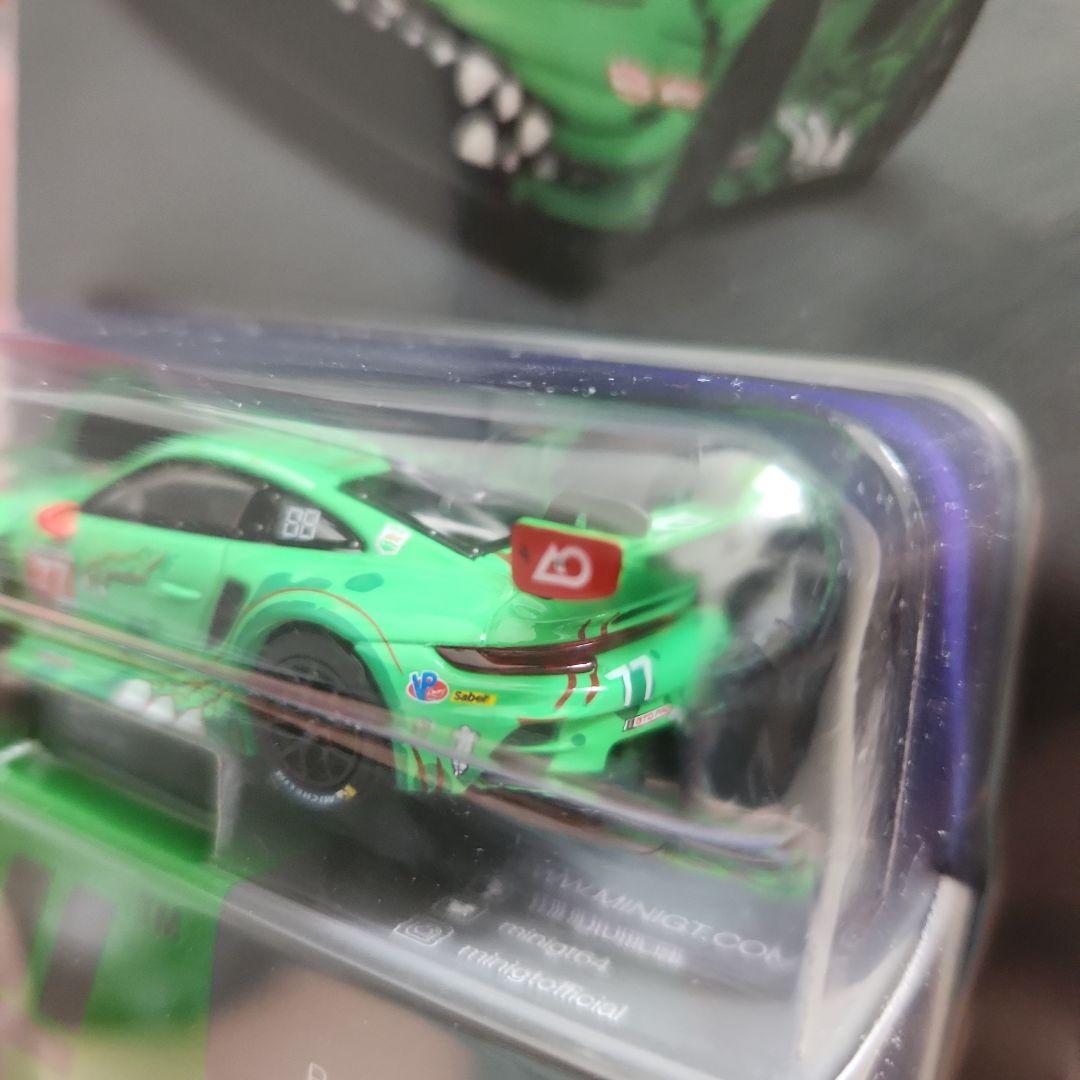 TSM MINI GT 1/64 ポルシェ 911 GT3 R ♯77 Rexy