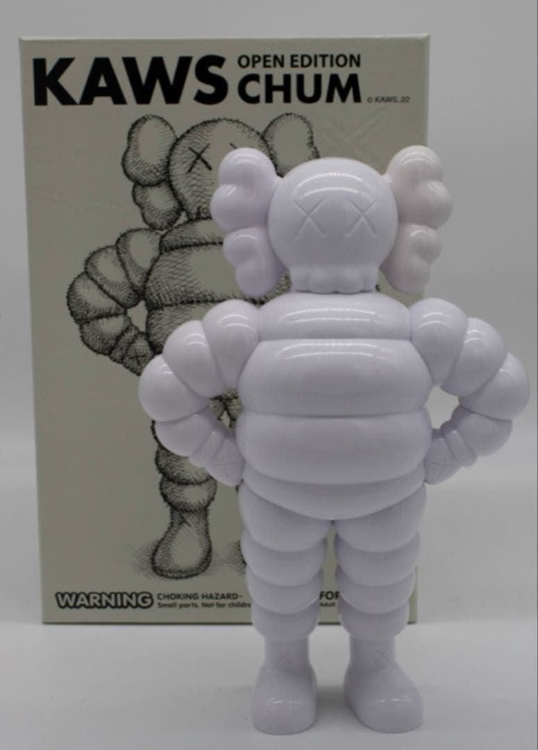 その他 KAWS CHUM OPEN EDITION WHITE & BLACK