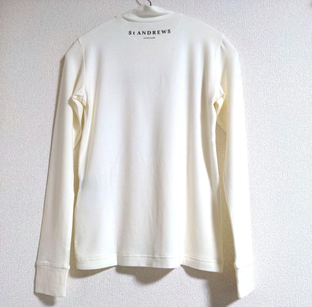 再再再値下新品　セントアンドリュース　モックネックS　微起毛定価14300円秋冬