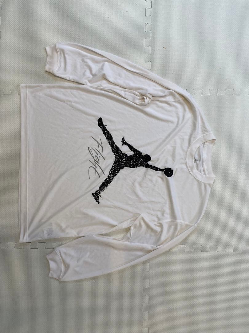レア 希少 Jordan 長袖Tシャツ ホワイト