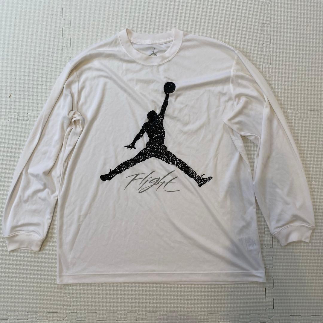 レア 希少 Jordan 長袖Tシャツ ホワイト