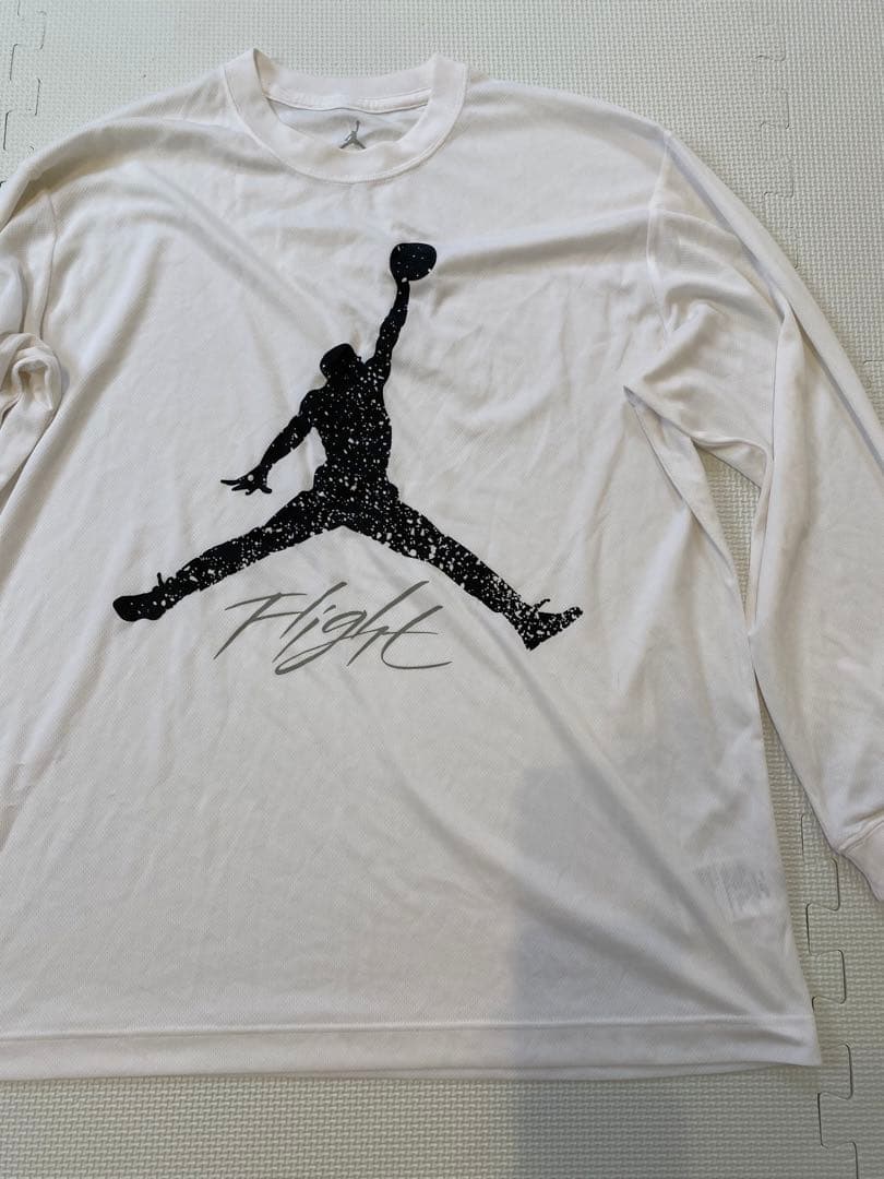 レア 希少 Jordan 長袖Tシャツ ホワイト