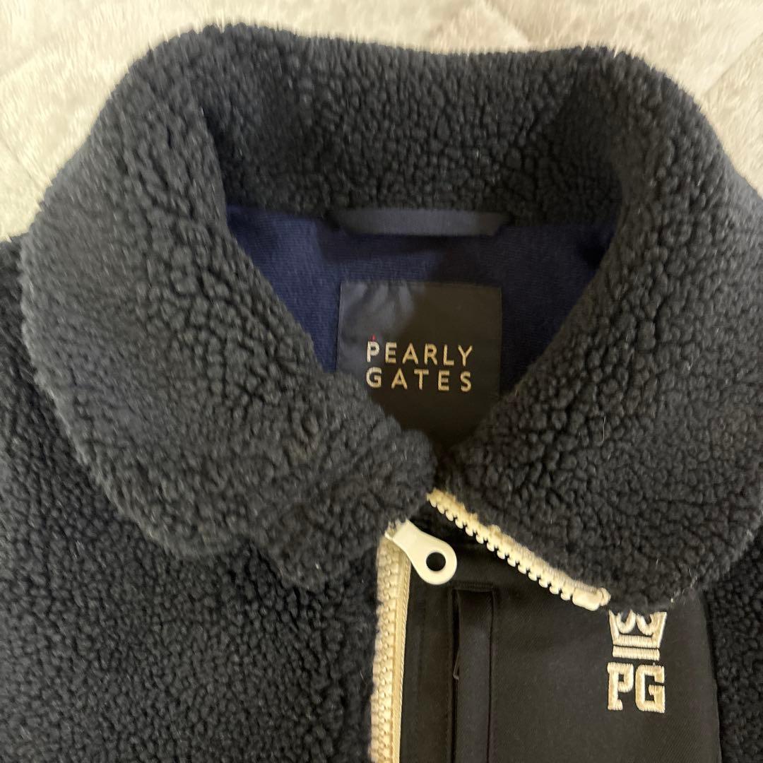 PEARLY GATES ボアベスト