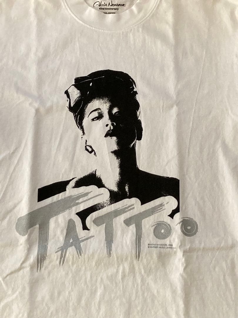 新品　未開封　中森明菜　ZOZOVILLA コラボTシャツ TATOO