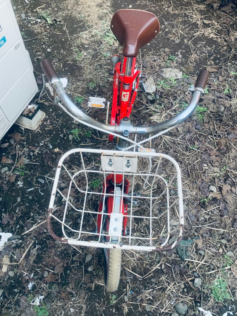 16インチの子供用自転車です。