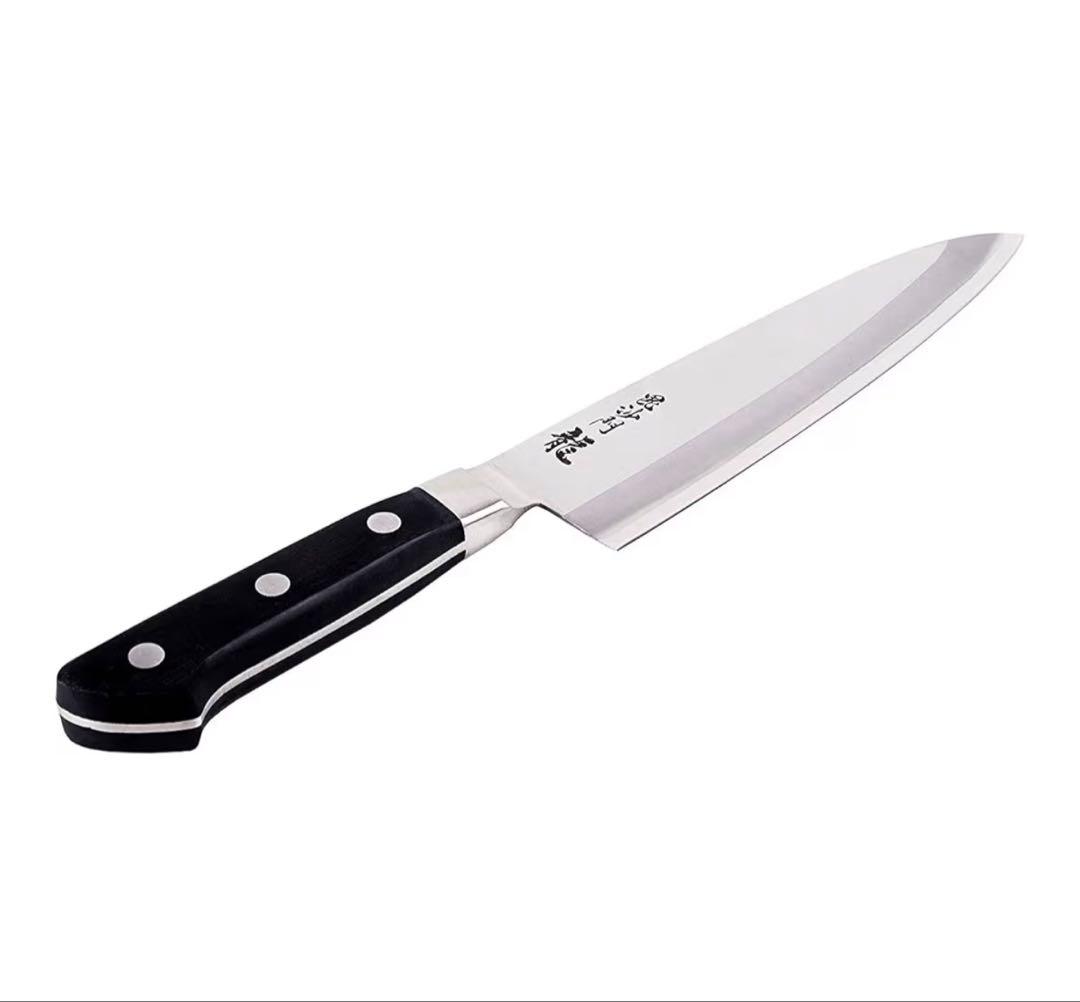 【新品2本セット】毘沙門 龍 本割込牛刀包丁180