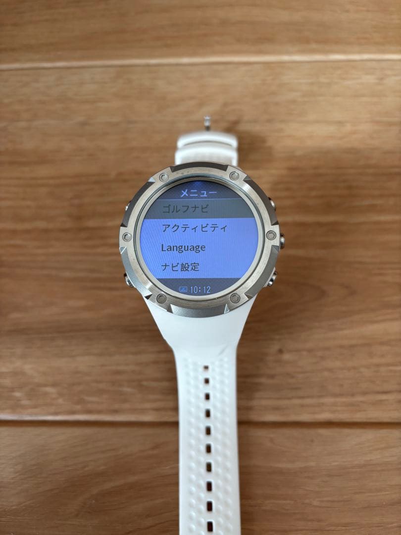 美品】Shot Navi Evolve α GPSウォッチ ホワイト