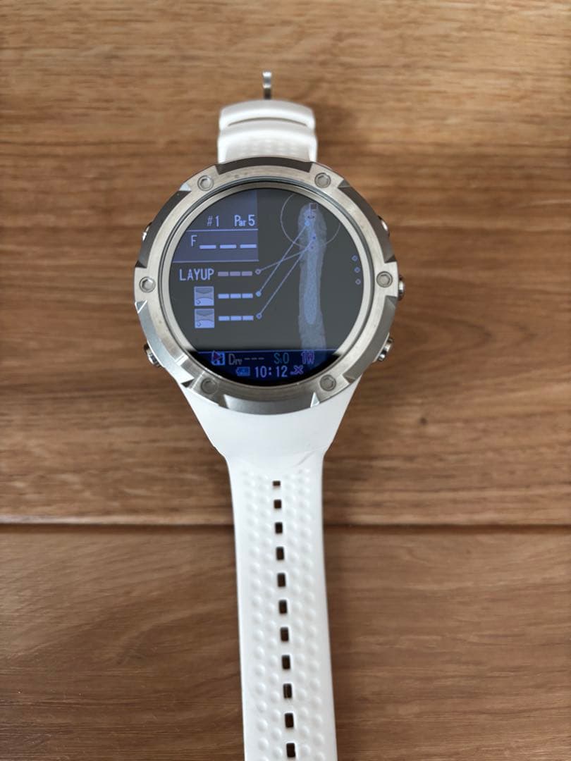 美品】Shot Navi Evolve α GPSウォッチ ホワイト