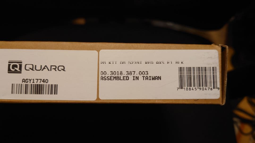 新品SRAM QUARQ AXS RED E1 パワーメーター 52/39