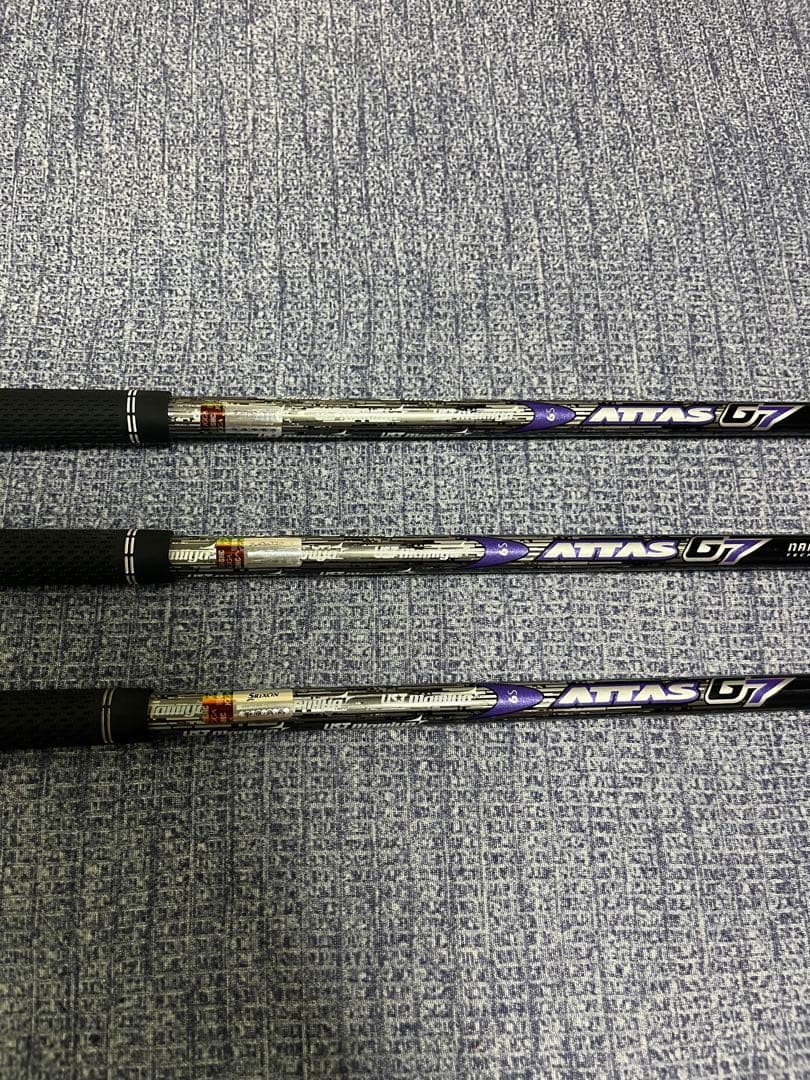 3本セットUST Mamiya ATTAS G7 6S スリクソン　スリーブ付き
