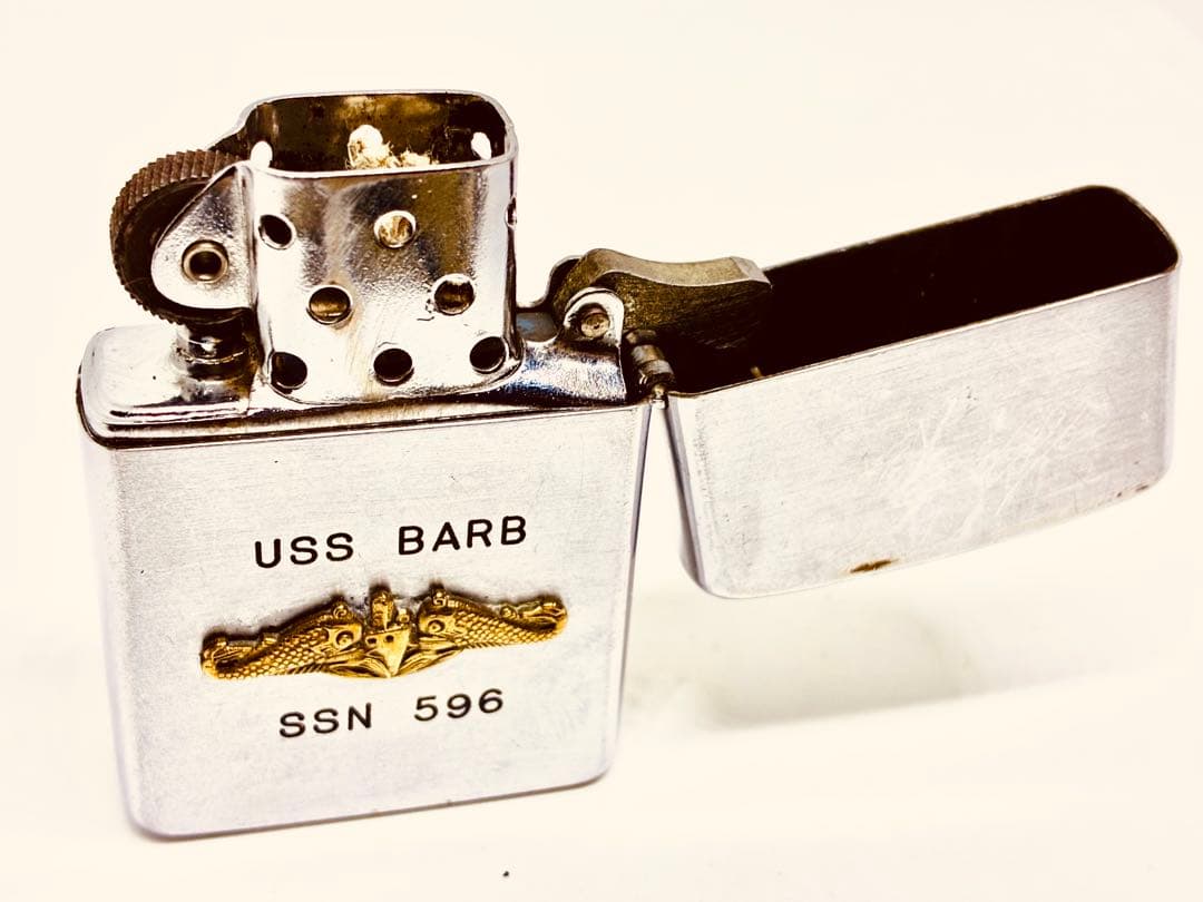 1960s USN海軍原子力潜水艦USS エナメル七宝製BARB SSN-596