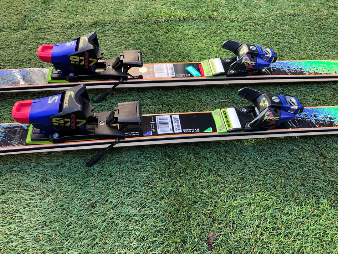 Atomic High Mechanic スキーセット　SALOMON 金具
