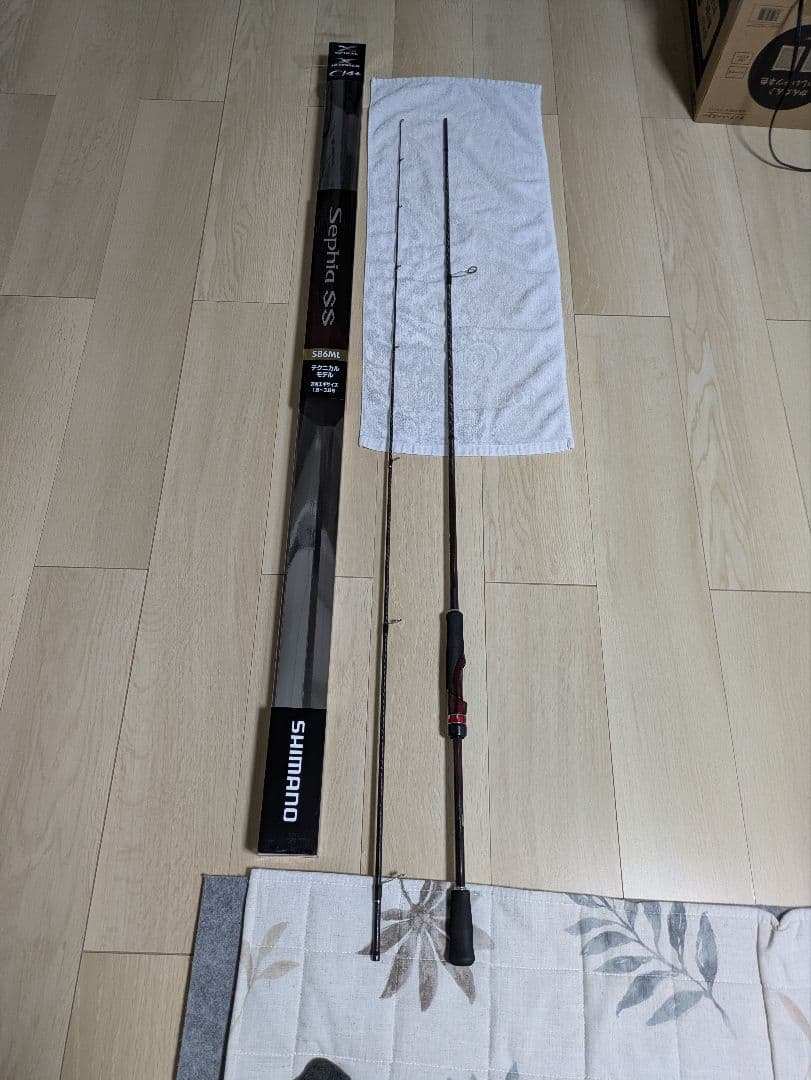 美品SHIMANO（シマノ）エギングロッド 19セフィアSS S86ML