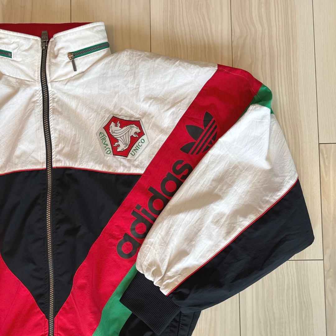 【激レア】90年代デッドストックadidas ジャケット1990伊W杯 コラボ