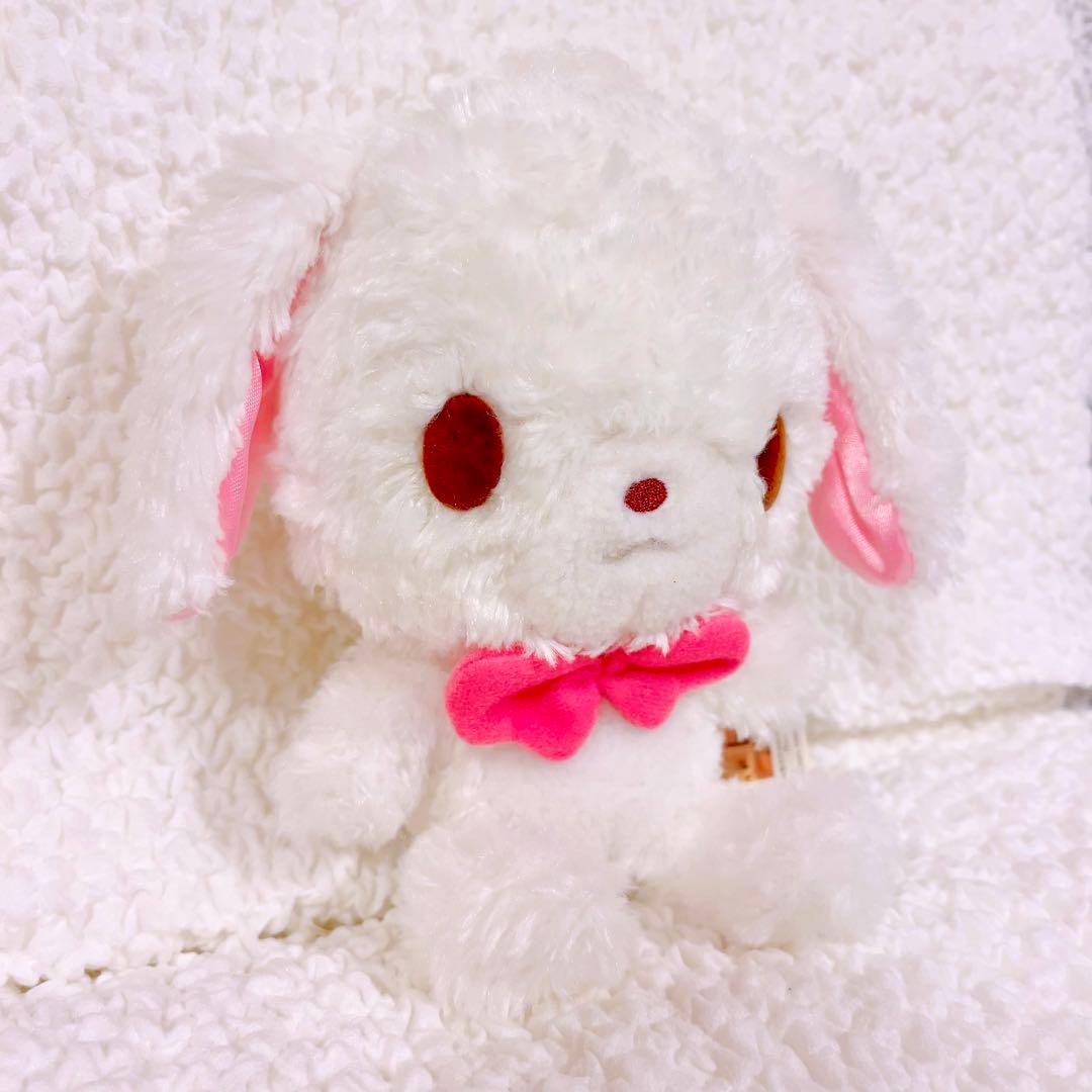 シュガーバニーズ　ぬいぐるみ　確認用② しろうさ　くろうさ　クッション