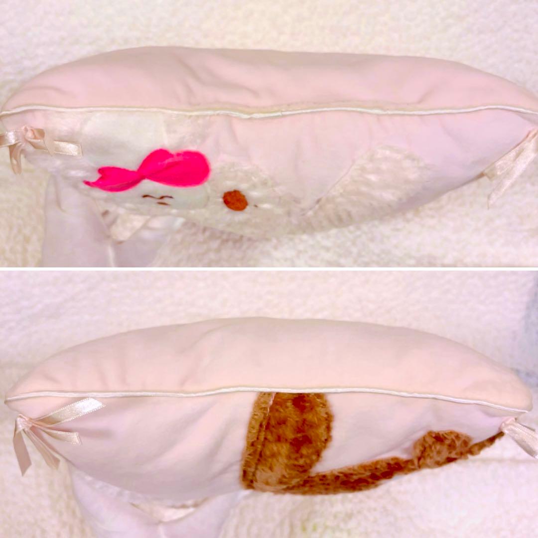 シュガーバニーズ　ぬいぐるみ　確認用② しろうさ　くろうさ　クッション