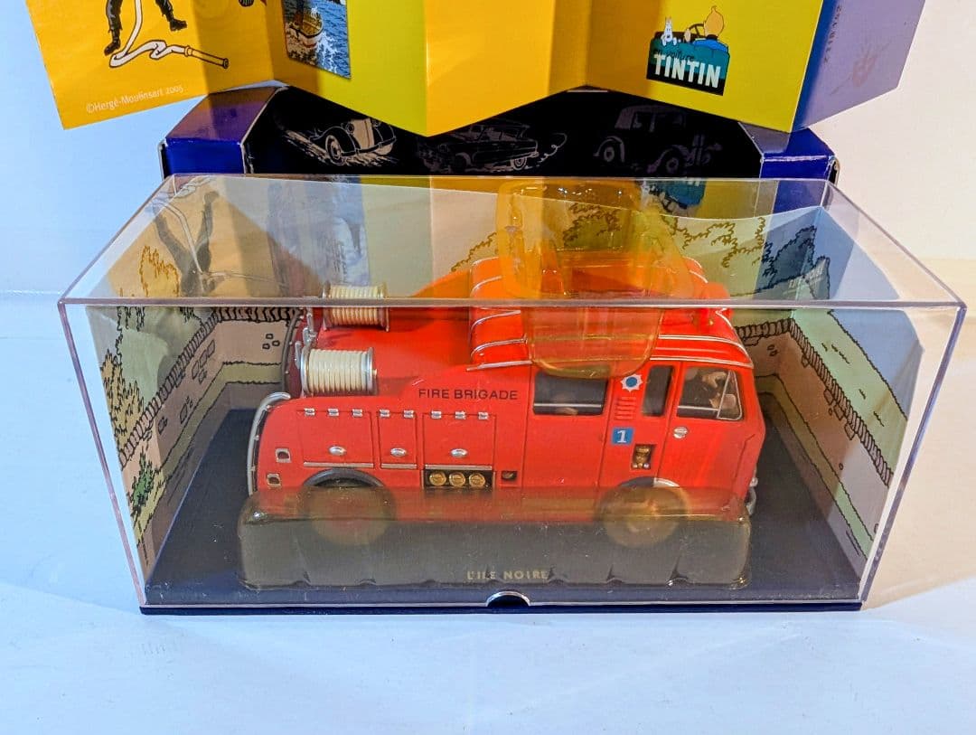 「タンタンの冒険」の「Fire Engine（消防車）」モデル ベルギー製