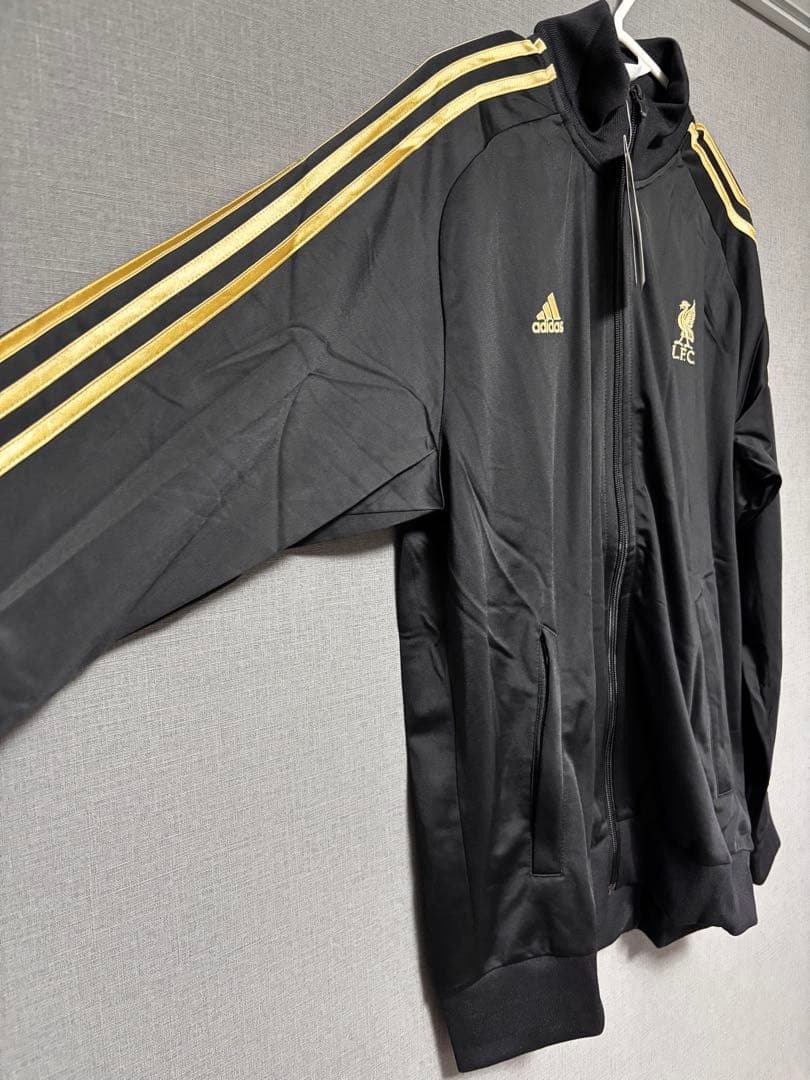 【タグ付き・未使用】Liverpool FC adidas ジャケット 黒