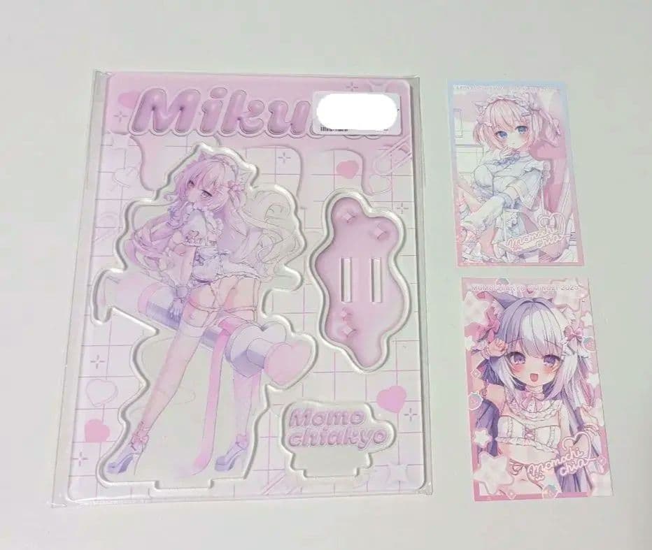桃稚ちあ　みくるちゃん　アクリルフィギュア　アクスタ　おみくじ