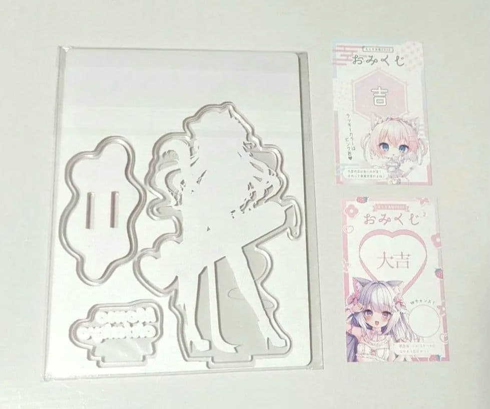 桃稚ちあ　みくるちゃん　アクリルフィギュア　アクスタ　おみくじ