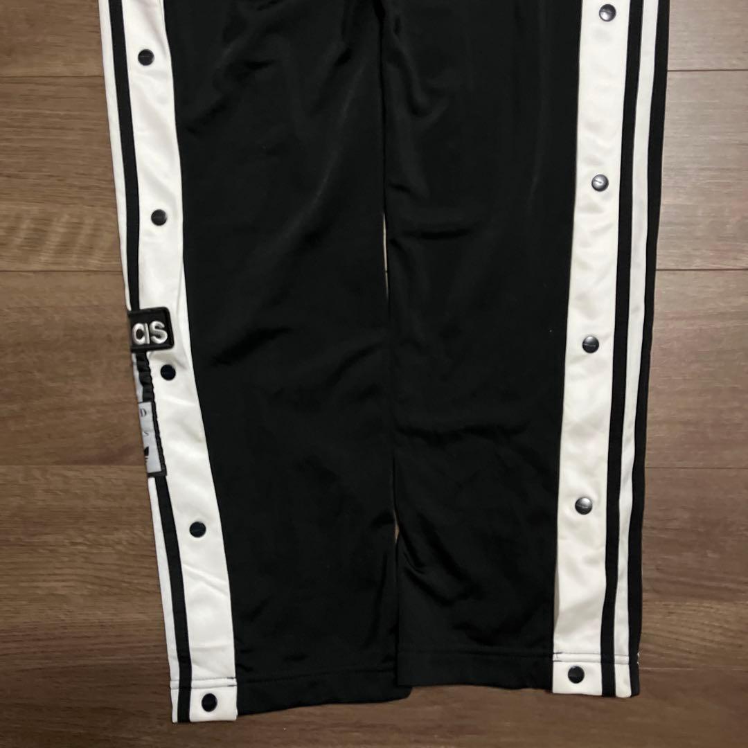 adidas originals トラックパンツ サイドボタン ブラック M