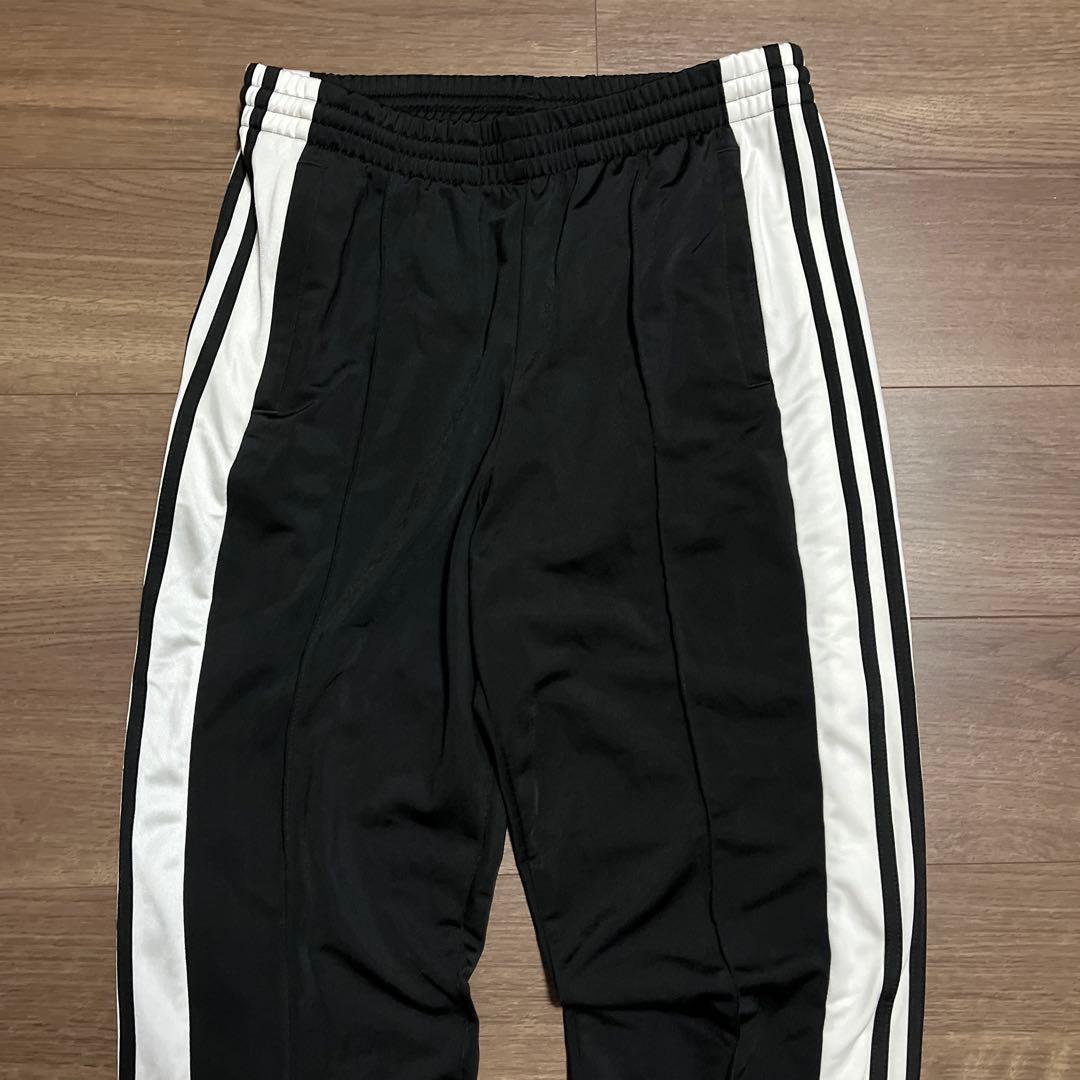 adidas originals トラックパンツ サイドボタン ブラック M