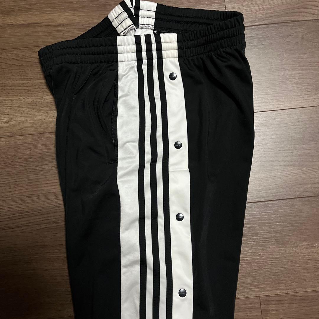 adidas originals トラックパンツ サイドボタン ブラック M