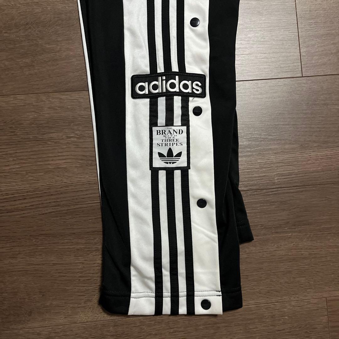 adidas originals トラックパンツ サイドボタン ブラック M