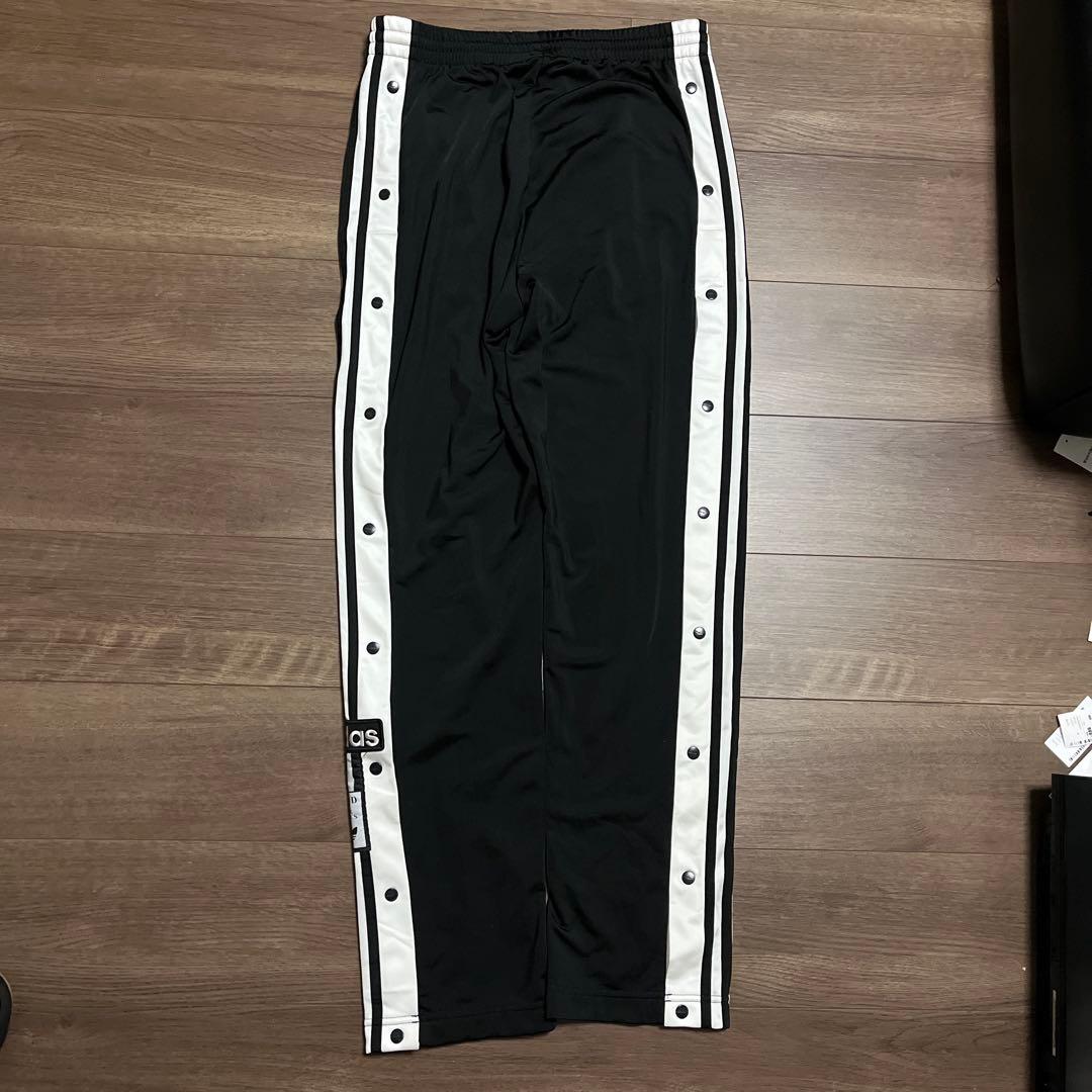 adidas originals トラックパンツ サイドボタン ブラック M
