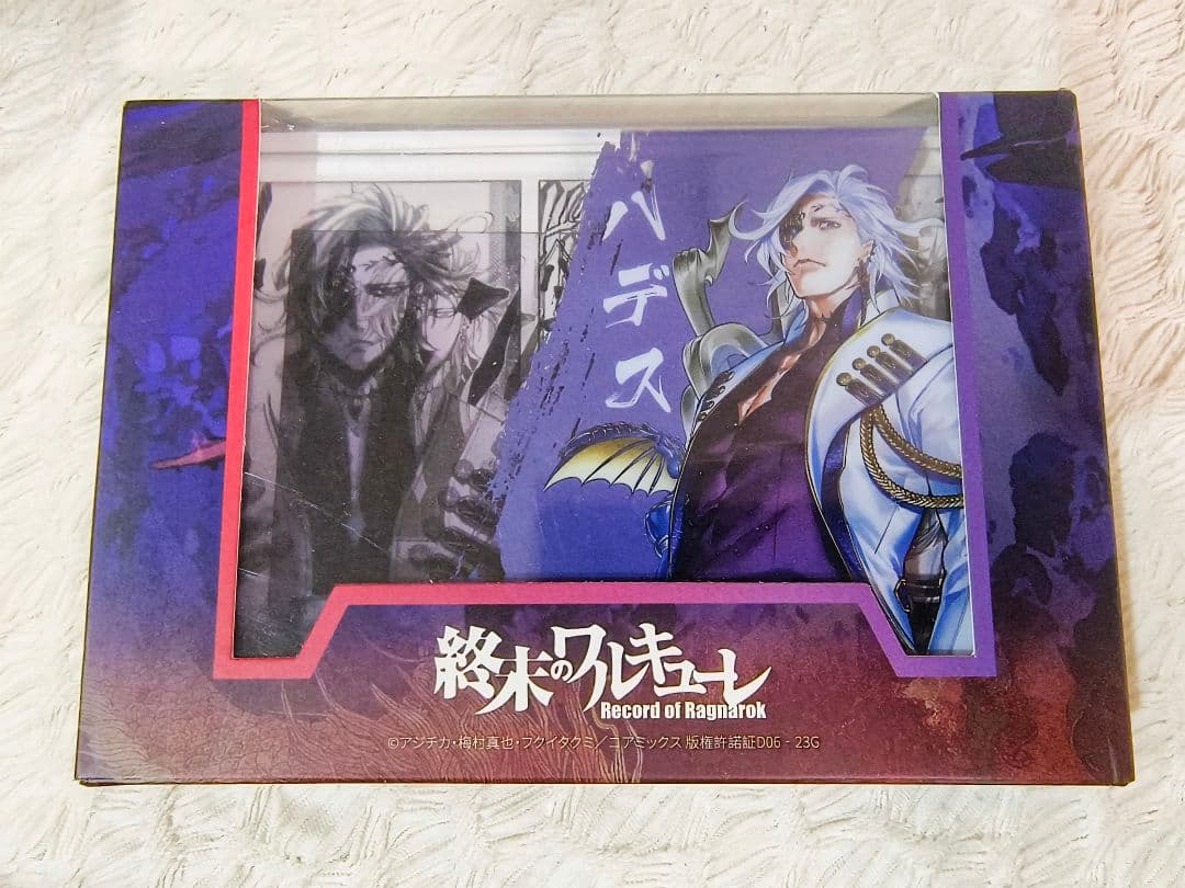 終末のワルキューレ　中国限定　公式グッズ 原作絵 アクリルブロック ハデス