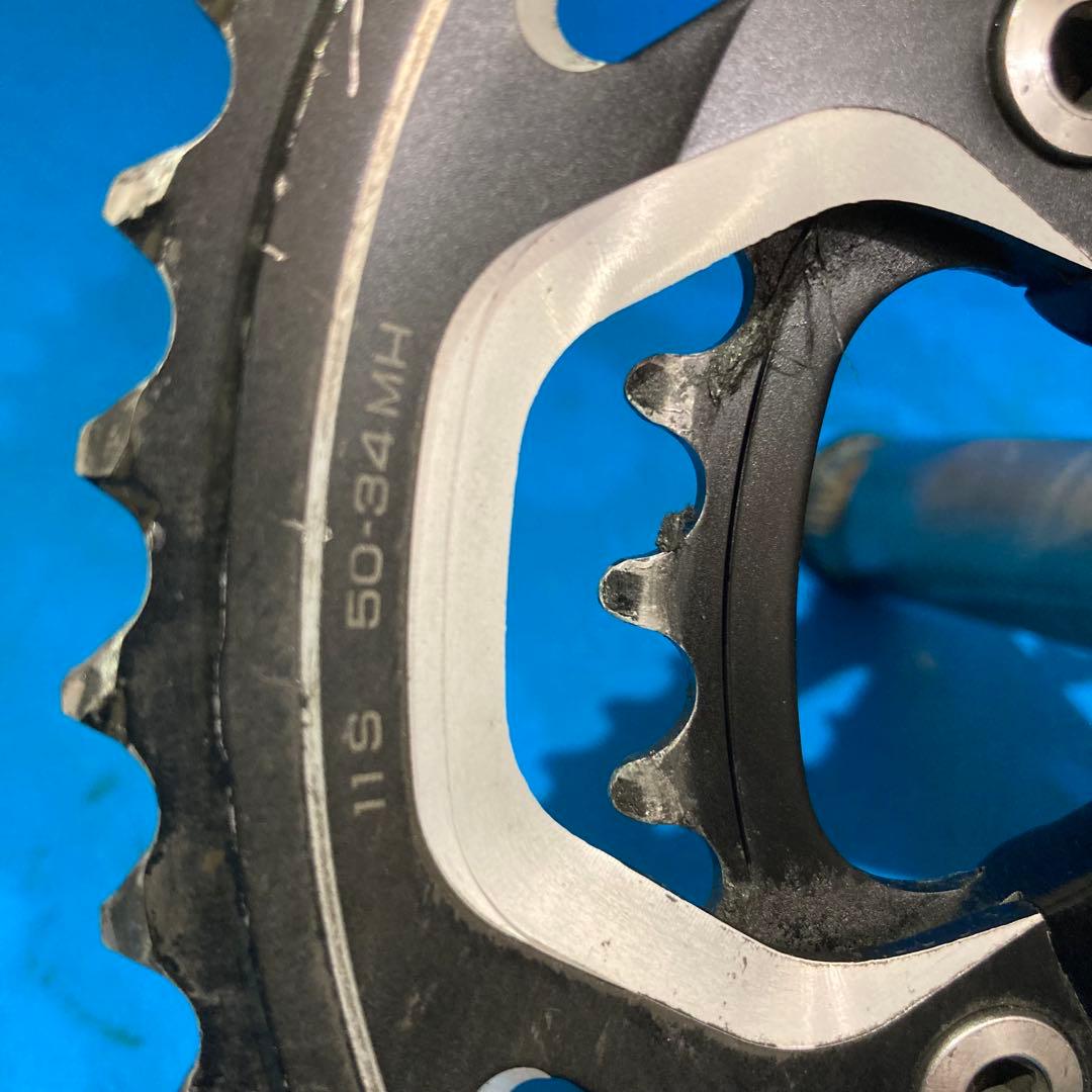 ★FC-RS500 11s 172.5mm 50/34T クランクセット