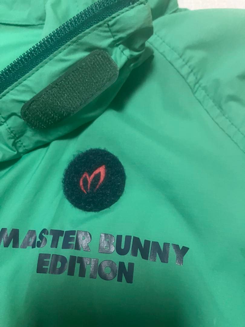お正月セール！ MASTER BUNNY ジャケット 緑色 フード付き