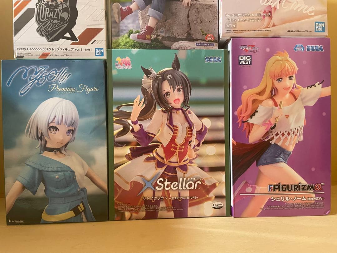 シェリル・ノーム等フィギュア6点　まとめ売り