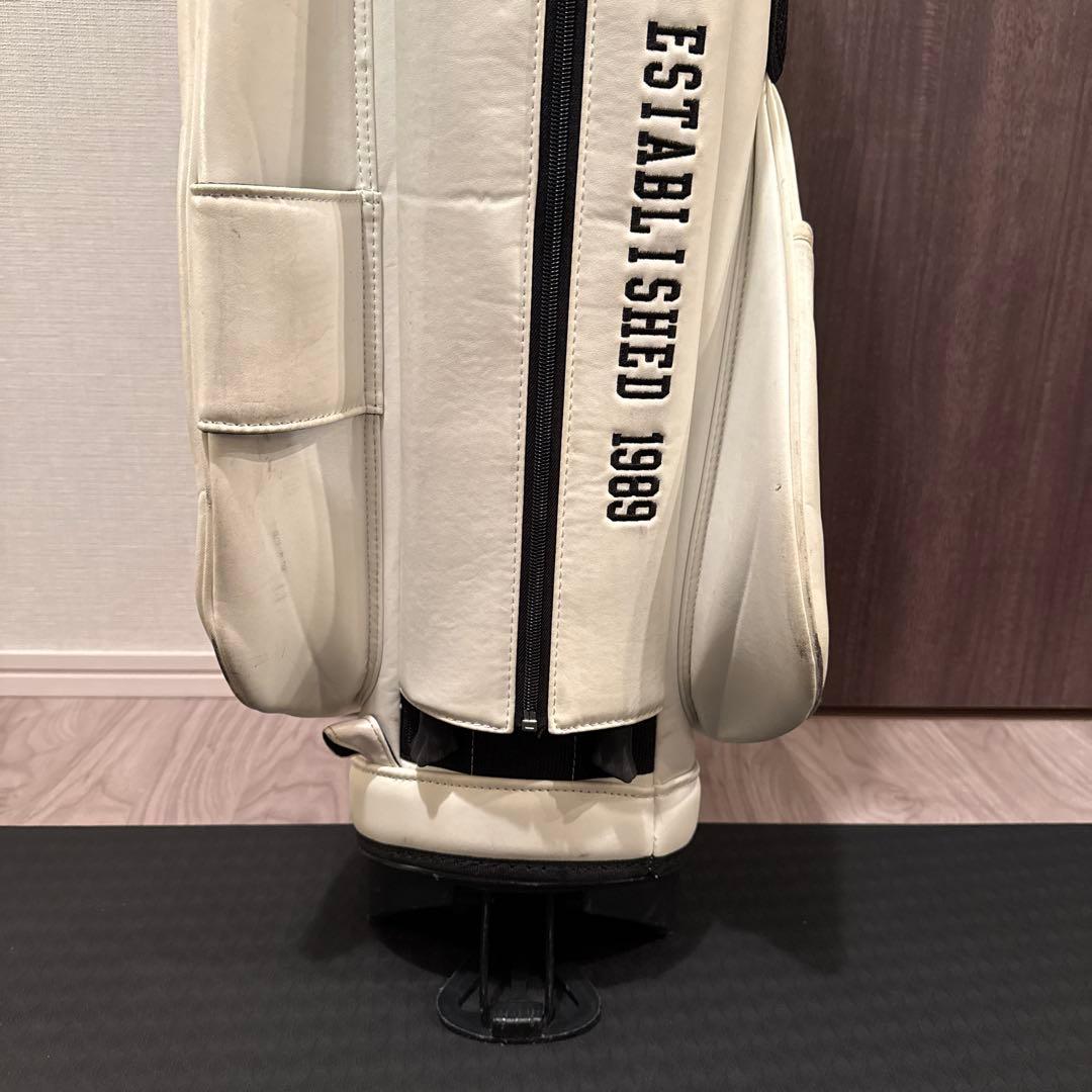 PEARL GATES スタンド式ゴルフバッグ ホワイト